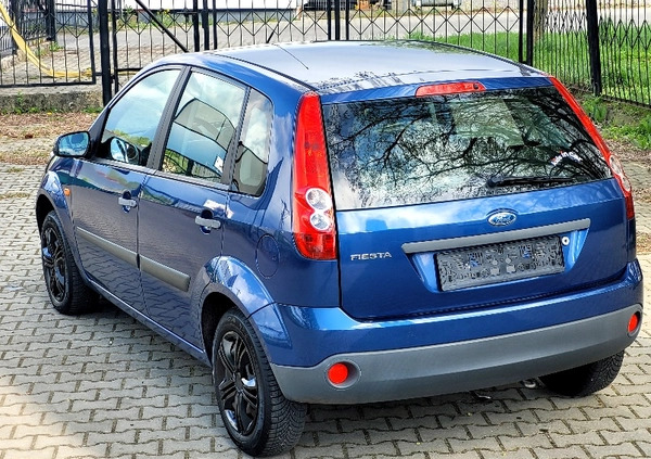 Ford Fiesta cena 7900 przebieg: 169000, rok produkcji 2006 z Żary małe 67